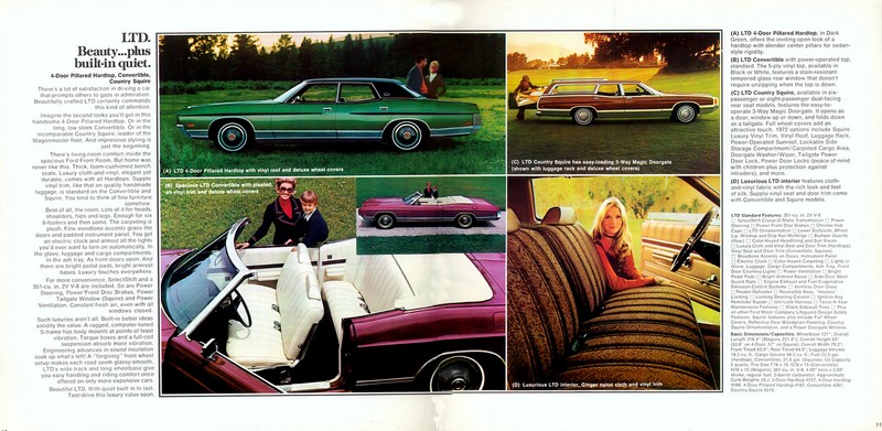 1972 Ford Brochure Page 4